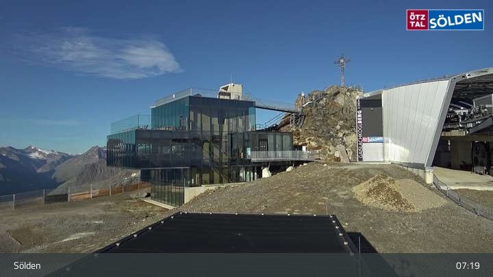 Archived image Webcam Sölden - Gaislachkogl