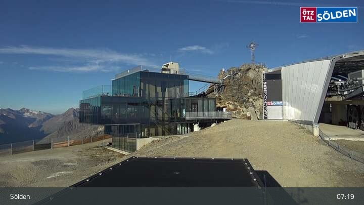 Archived image Webcam Sölden - Gaislachkogl