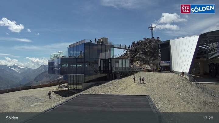 Archived image Webcam Sölden - Gaislachkogl