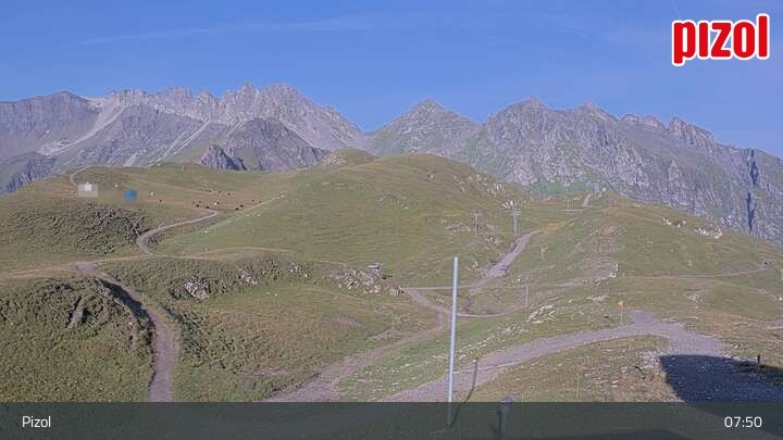 Archived image Webcam Laufböden: Bergstation