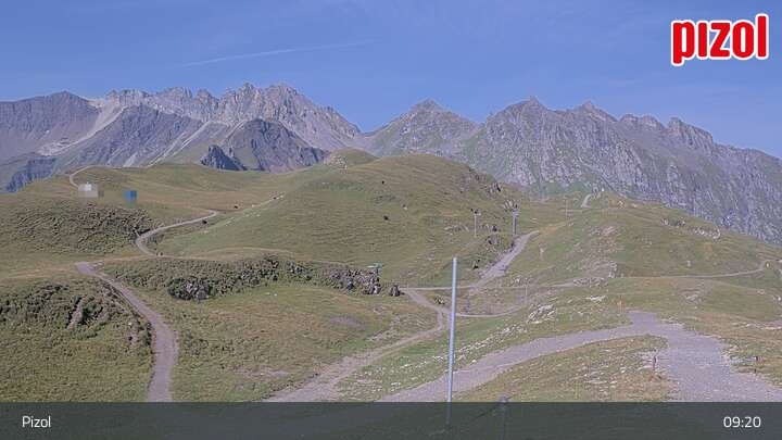 Archived image Webcam Laufböden: Bergstation