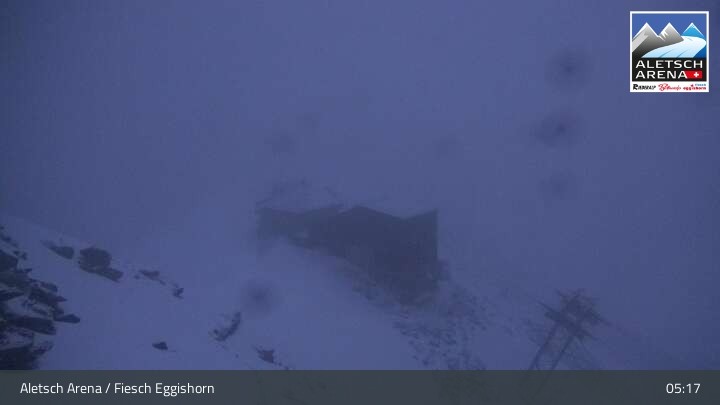 Archiv Foto Webcam Bergstation Fiescheralp-Eggishorn (Wallis)