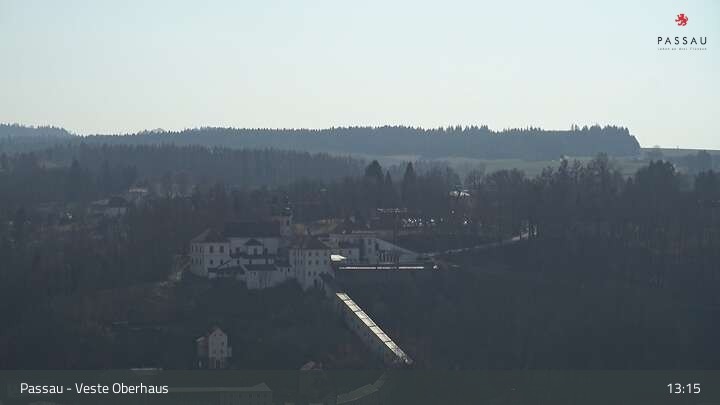 Archived image Webcam Passau City Centre and Danube