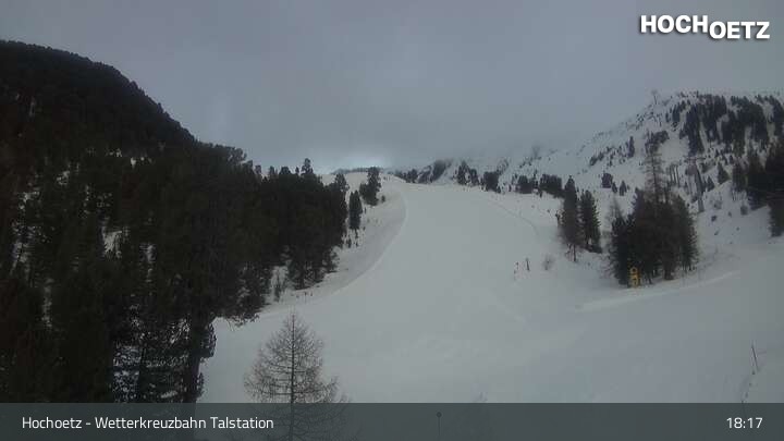 Archiv Foto Webcam Blick vom Wetterkreuzlift ins Skigebiet