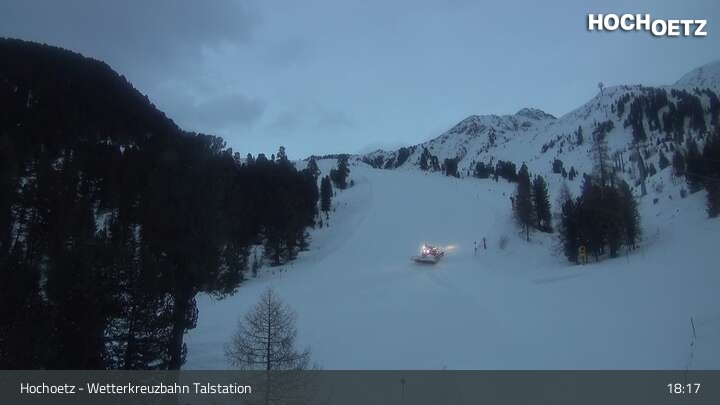Archiv Foto Webcam Blick vom Wetterkreuzlift ins Skigebiet