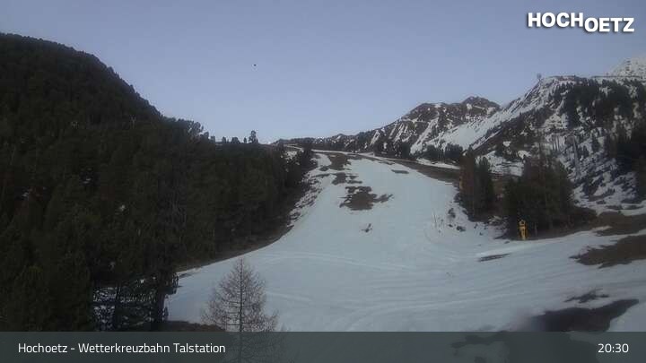 Archiv Foto Webcam Blick vom Wetterkreuzlift ins Skigebiet