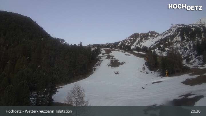 Archiv Foto Webcam Blick vom Wetterkreuzlift ins Skigebiet