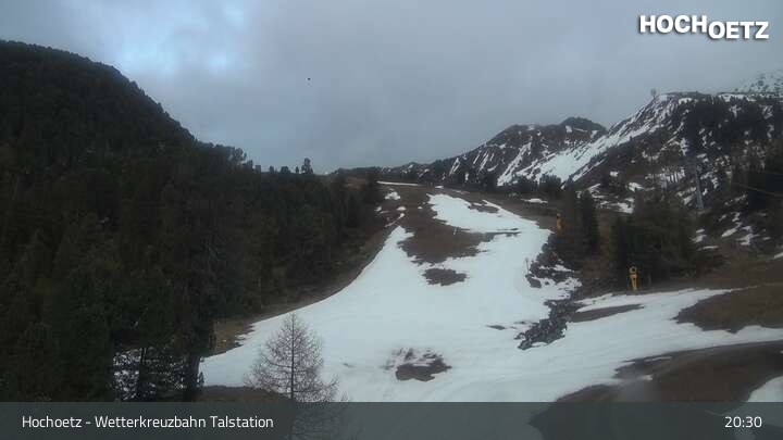 Archiv Foto Webcam Blick vom Wetterkreuzlift ins Skigebiet