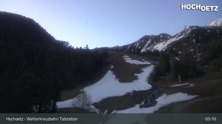 Archiv Foto Webcam Blick vom Wetterkreuzlift ins Skigebiet