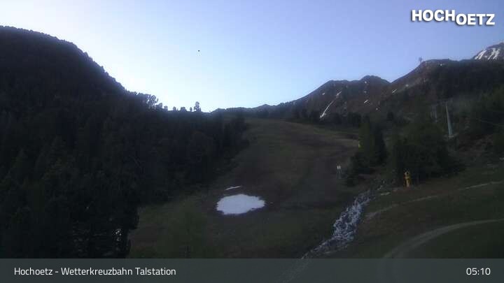 Archiv Foto Webcam Blick vom Wetterkreuzlift ins Skigebiet
