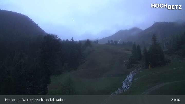 Archiv Foto Webcam Blick vom Wetterkreuzlift ins Skigebiet