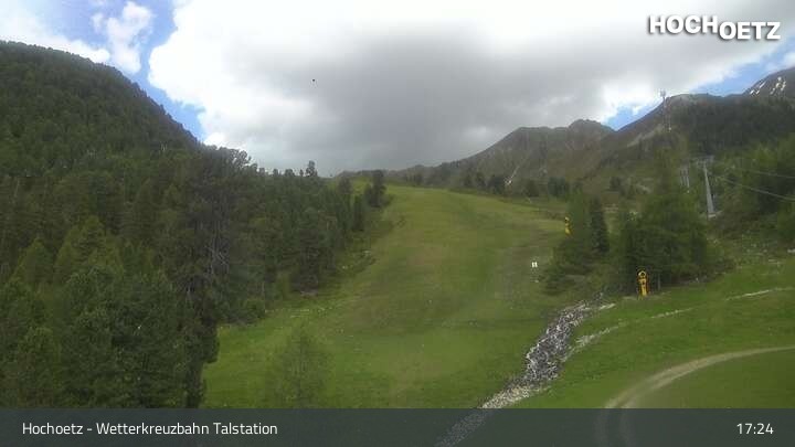Archiv Foto Webcam Blick vom Wetterkreuzlift ins Skigebiet