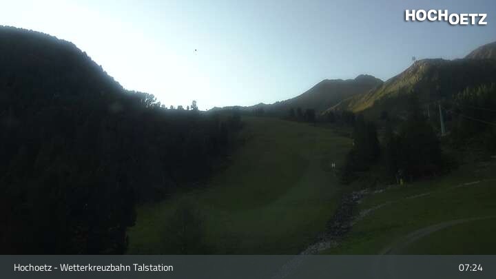 Archiv Foto Webcam Blick vom Wetterkreuzlift ins Skigebiet