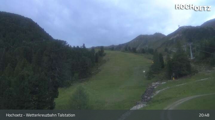 Archiv Foto Webcam Blick vom Wetterkreuzlift ins Skigebiet