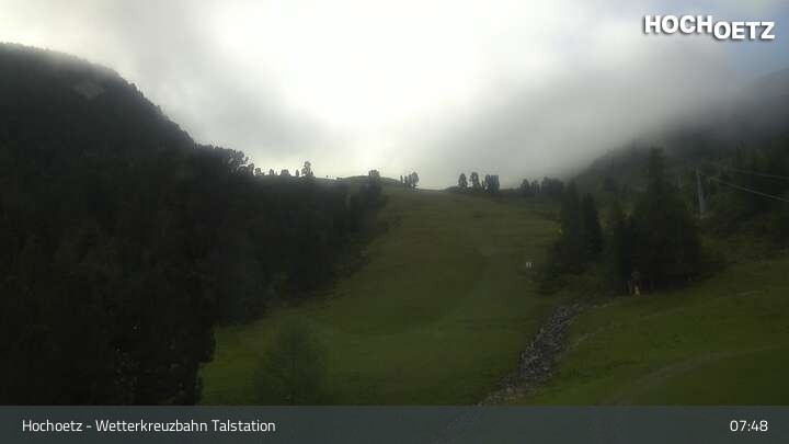 Archiv Foto Webcam Blick vom Wetterkreuzlift ins Skigebiet