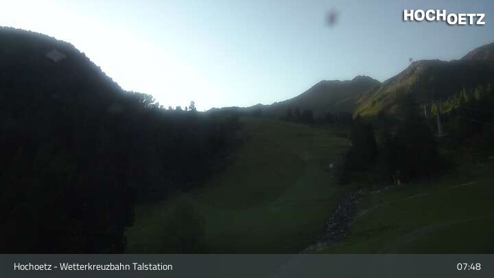 Archiv Foto Webcam Blick vom Wetterkreuzlift ins Skigebiet