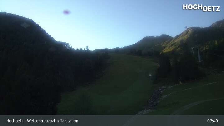 Archiv Foto Webcam Blick vom Wetterkreuzlift ins Skigebiet