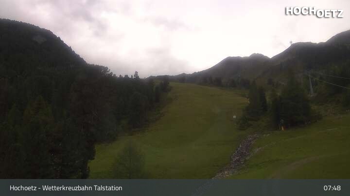 Archiv Foto Webcam Blick vom Wetterkreuzlift ins Skigebiet