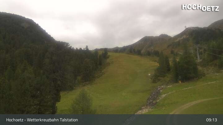 Archiv Foto Webcam Blick vom Wetterkreuzlift ins Skigebiet
