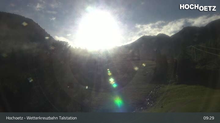 Archiv Foto Webcam Blick vom Wetterkreuzlift ins Skigebiet