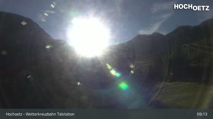 Archiv Foto Webcam Blick vom Wetterkreuzlift ins Skigebiet