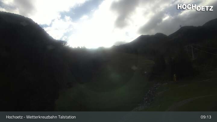 Archiv Foto Webcam Blick vom Wetterkreuzlift ins Skigebiet