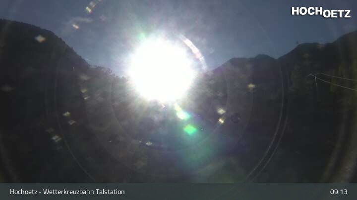 Archiv Foto Webcam Blick vom Wetterkreuzlift ins Skigebiet