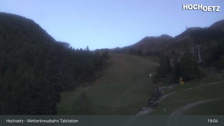 Archiv Foto Webcam Blick vom Wetterkreuzlift ins Skigebiet