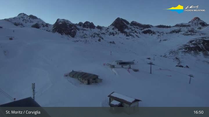 Archiv Foto Webcam Blick von der Bergstation Chantrella