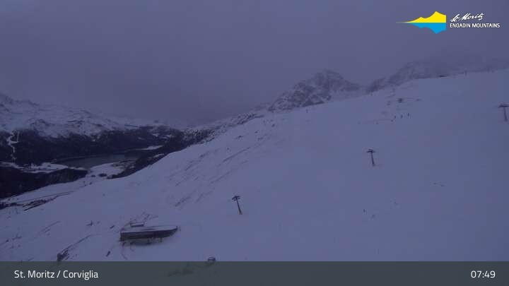 Archived image Webcam mountain station - Chantrella lift