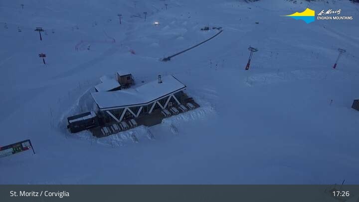 Archiv Foto Webcam Blick von der Bergstation Chantrella