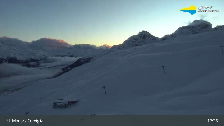 Archiv Foto Webcam Blick von der Bergstation Chantrella