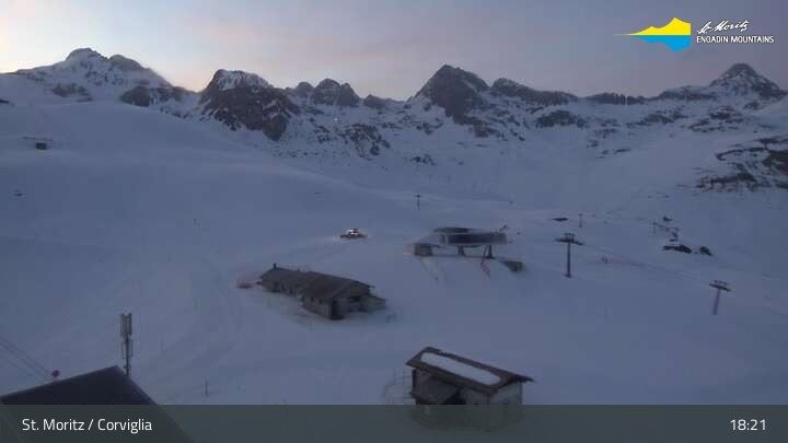 Archiv Foto Webcam Blick von der Bergstation Chantrella