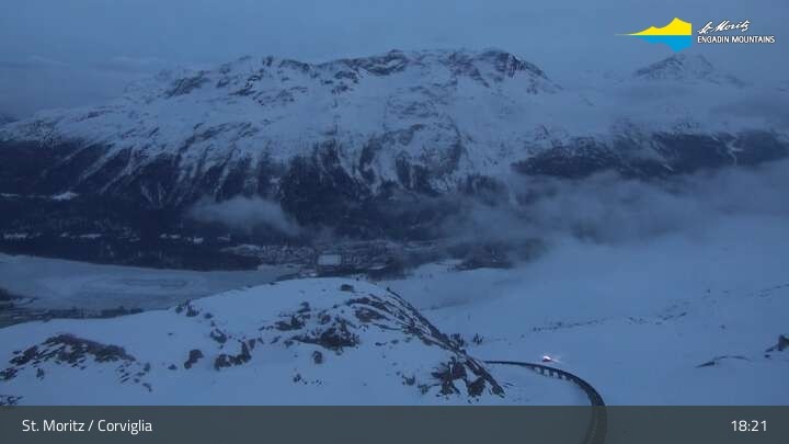 Archiv Foto Webcam Blick von der Bergstation Chantrella