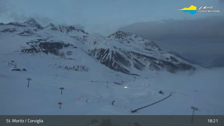 Archiv Foto Webcam Blick von der Bergstation Chantrella