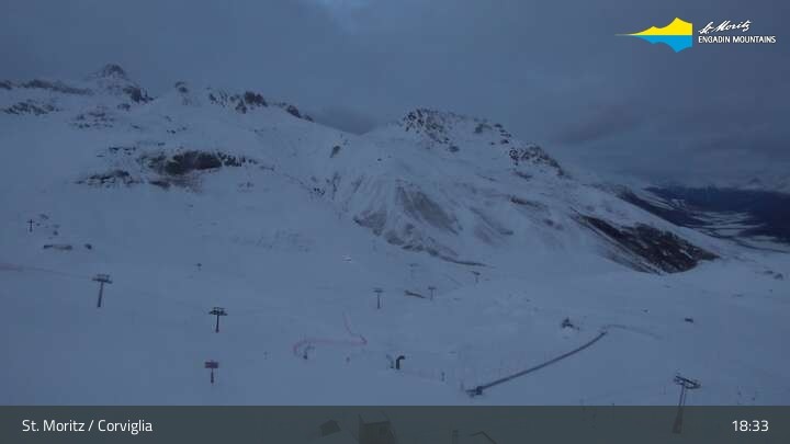 Archived image Webcam mountain station - Chantrella lift