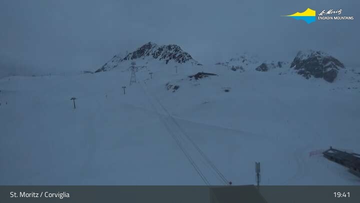 Archiv Foto Webcam Blick von der Bergstation Chantrella