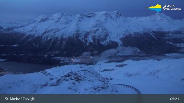 Archiv Foto Webcam Blick von der Bergstation Chantrella