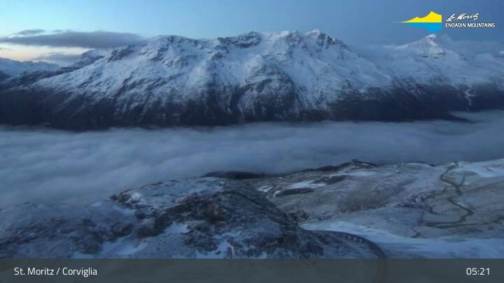 Archiv Foto Webcam Blick von der Bergstation Chantrella