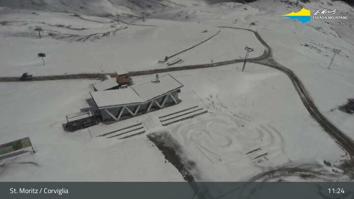 Archiv Foto Webcam Blick von der Bergstation Chantrella