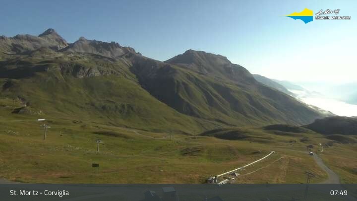 Archiv Foto Webcam Blick von der Bergstation Chantrella