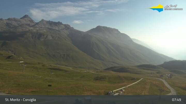 Archiv Foto Webcam Blick von der Bergstation Chantrella