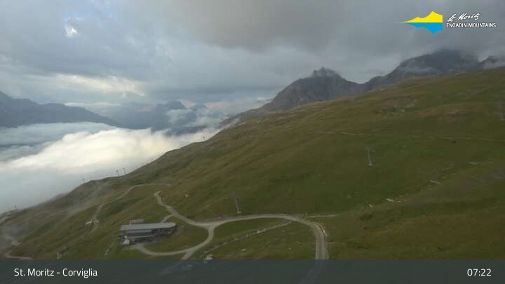 Archived image Webcam mountain station - Chantrella lift