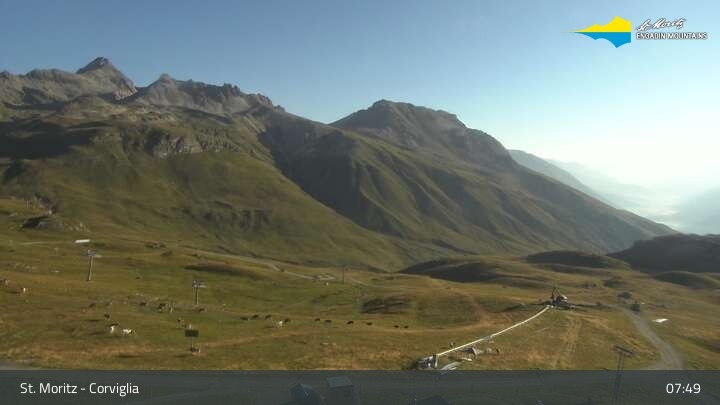 Archived image Webcam mountain station - Chantrella lift