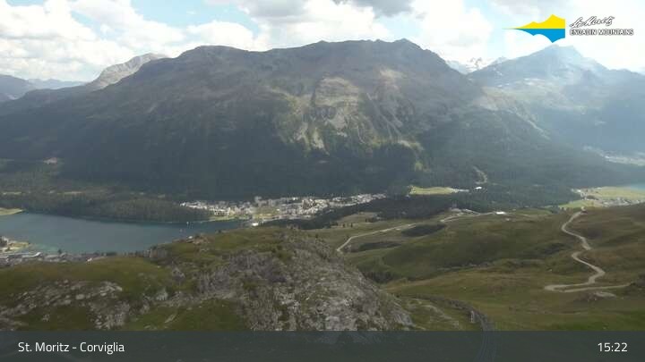 Archiv Foto Webcam Blick von der Bergstation Chantrella