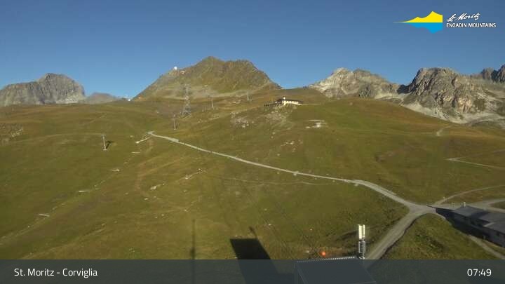 Archiv Foto Webcam Blick von der Bergstation Chantrella