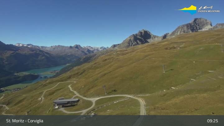 Archiv Foto Webcam Blick von der Bergstation Chantrella