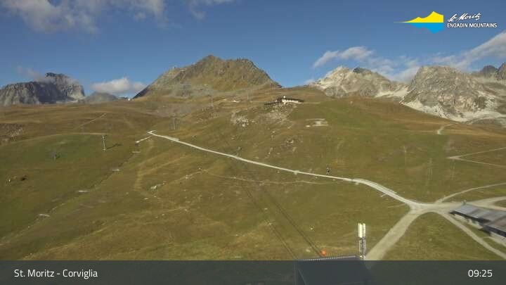 Archiv Foto Webcam Blick von der Bergstation Chantrella