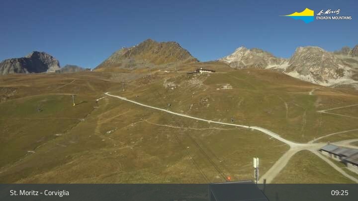 Archiv Foto Webcam Blick von der Bergstation Chantrella