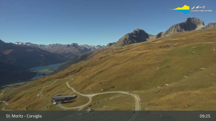 Archiv Foto Webcam Blick von der Bergstation Chantrella